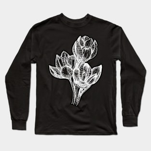 Ink - Crocus Variation 2 Long Sleeve T-Shirt